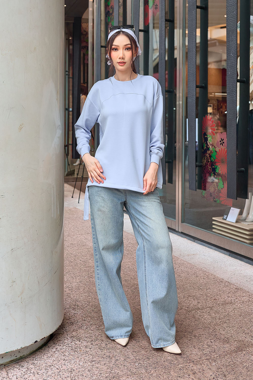 Roma Shirt - Baby Blue