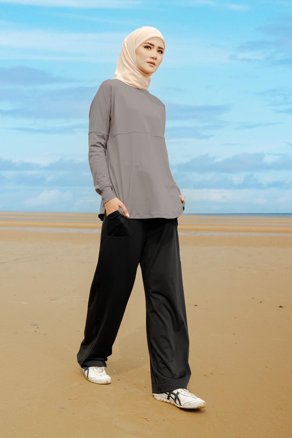 Lightweight Dry-Fit Top - Grey