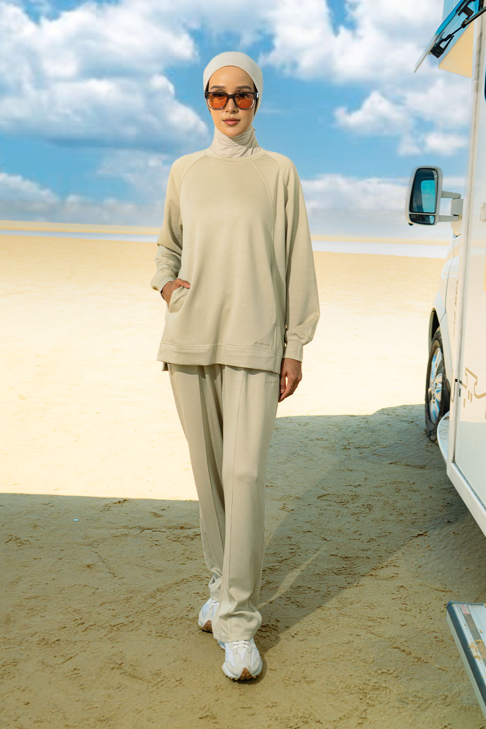 Moana Suit - Dusty Green