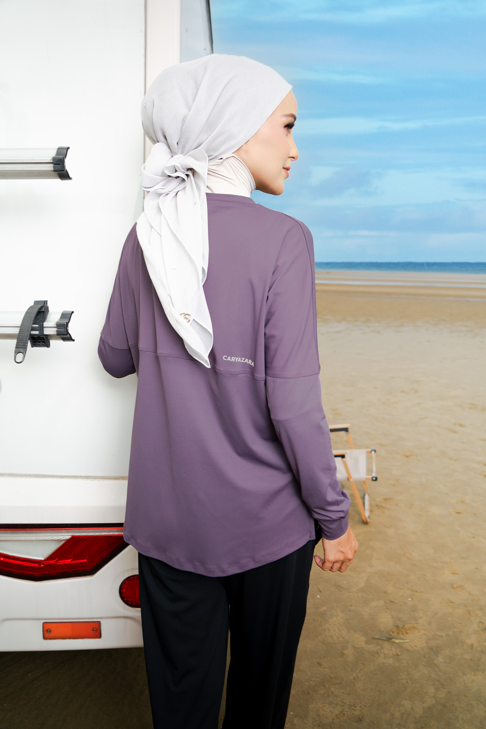 Lightweight Dry-Fit Top - Dark Purple