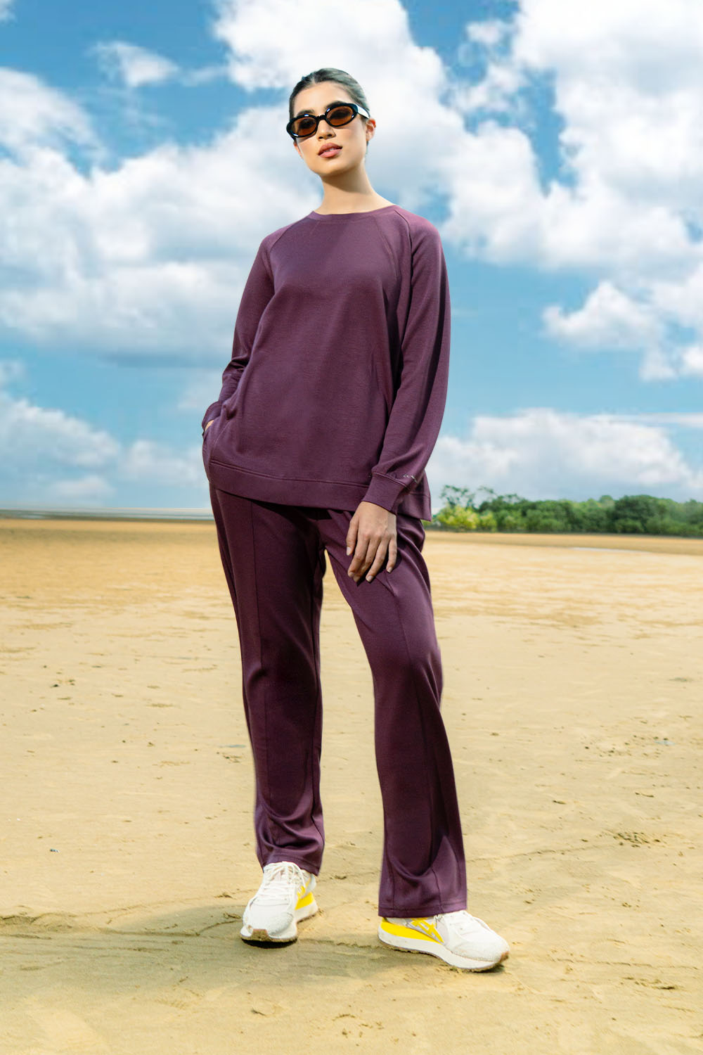 Moana Suit - Smoky Purple