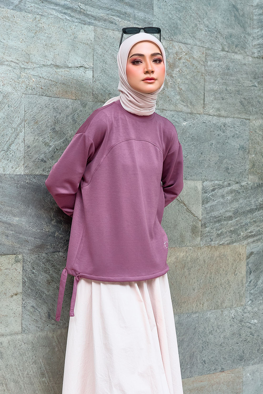 Roma Shirt - Smoky Purple