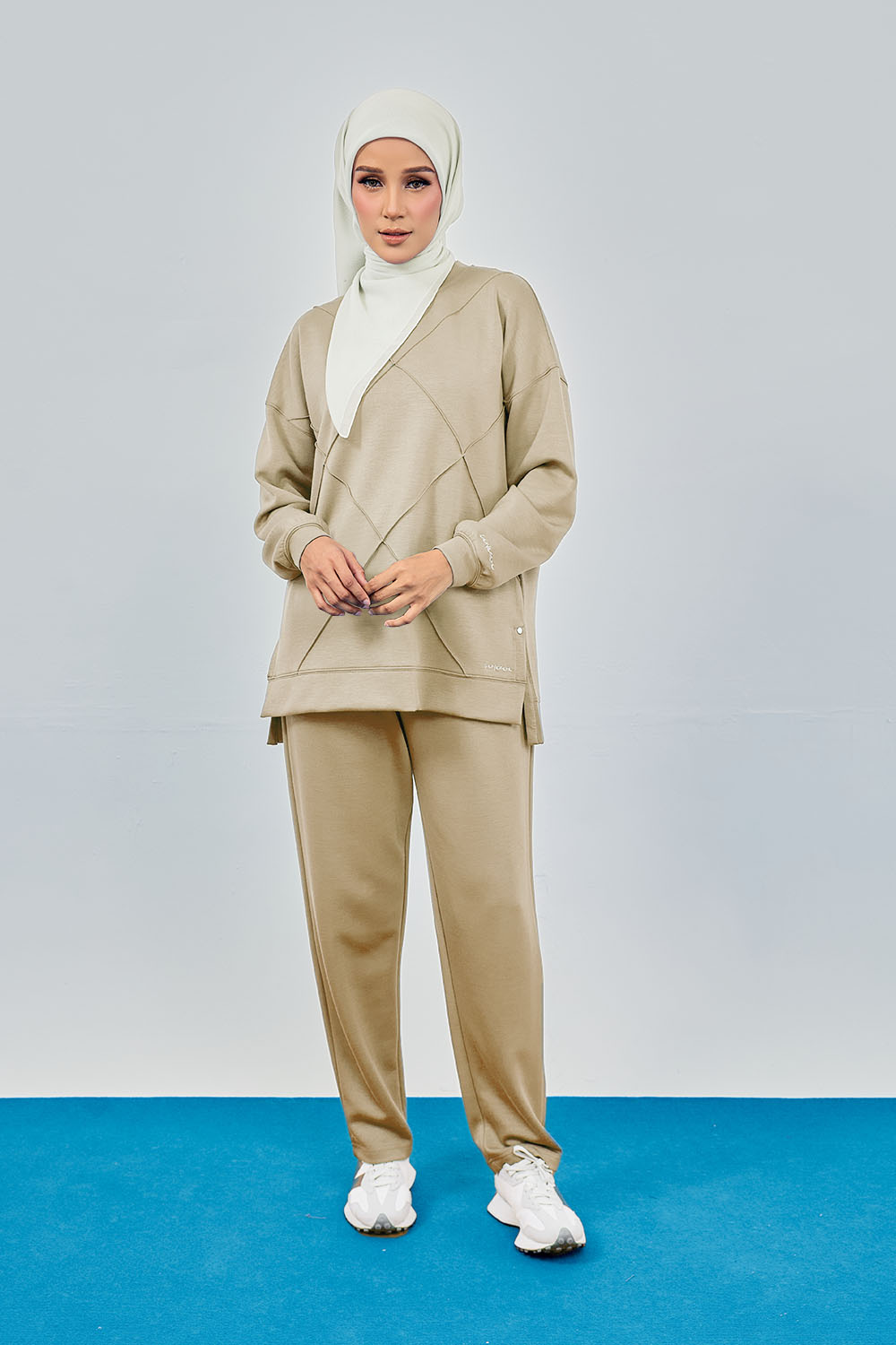 Stella Suit - Almond Brown