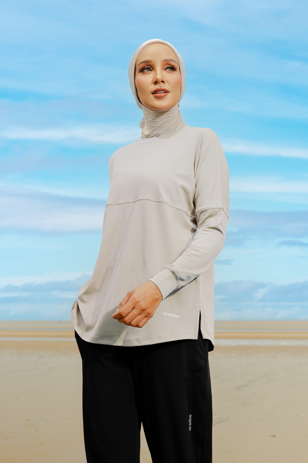 Lightweight Dry-Fit Top - Khaki