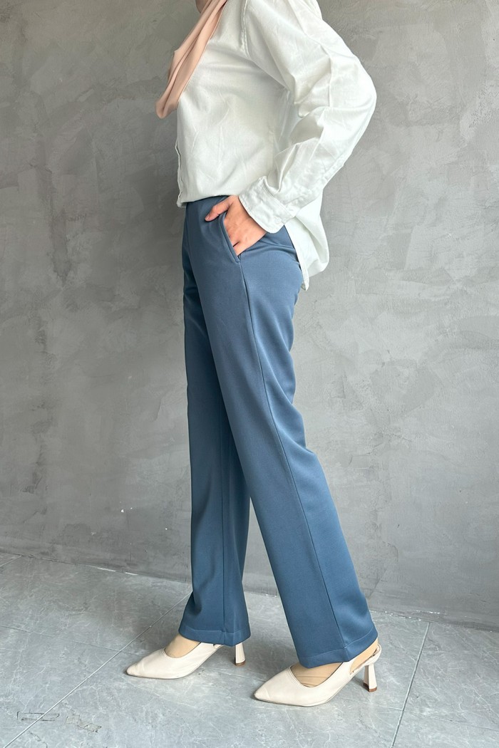 Qeisha Pants - Light Grey